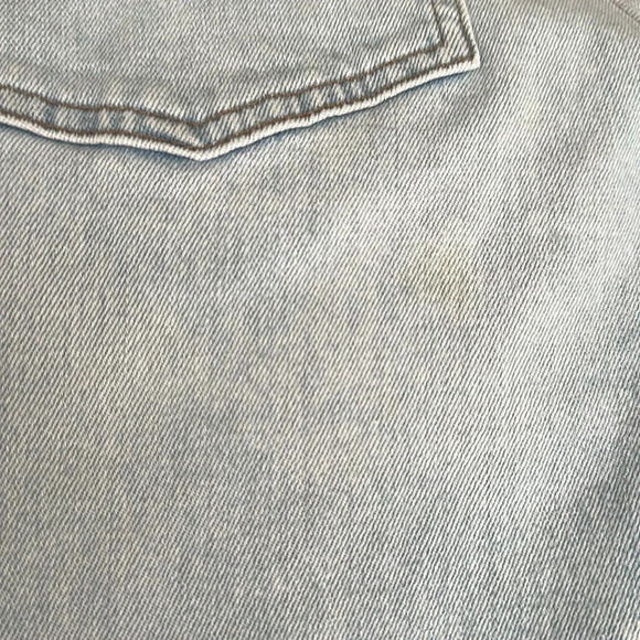 MADEWELL Tapered Yoked Edition Jeans in Fitzgerald Light Wash, Size 26 - Picture 15 of 16